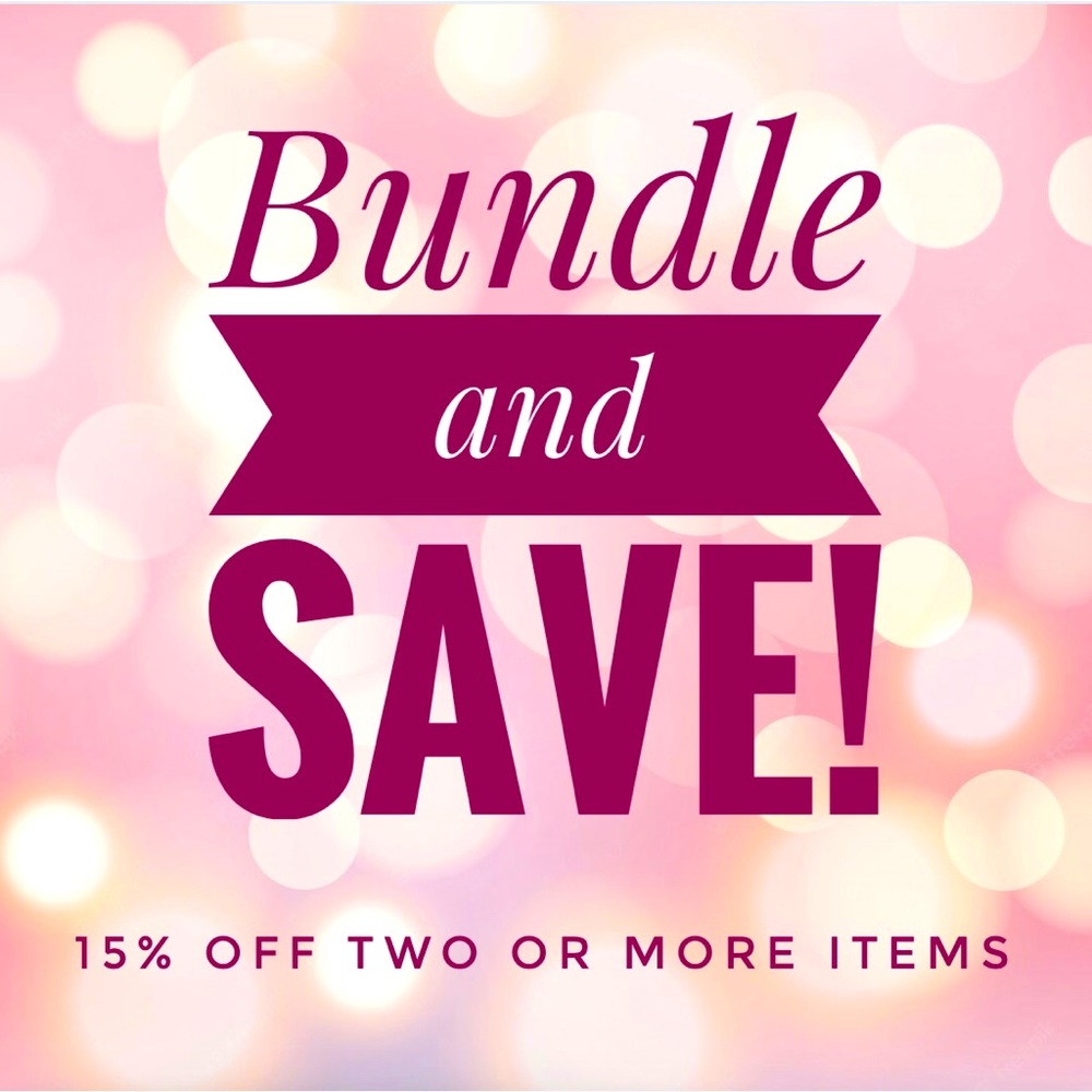 Bundle discounts available